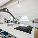 Spacious Loft For 3P In Saint Germain Des Pres