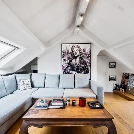 Spacious Loft For 3p In Saint Germain Des Près